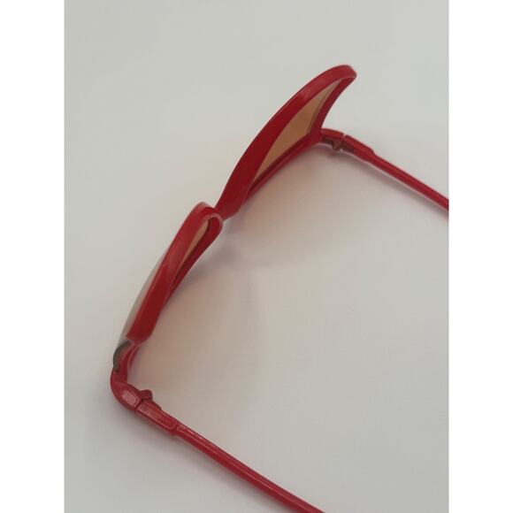 Vintage Pierre Cardin Red Oversized Sunglasses France PC 39 1970s main image 5